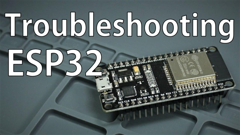 ESP32 troubleshooting